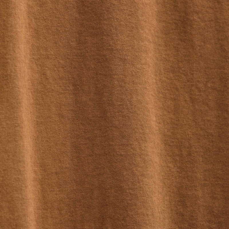 Short Sleeve Crew Neck in Whiskey Pigment | James Perse Los Angeles