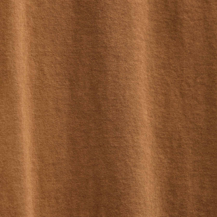 Short Sleeve Crew Neck in Whiskey Pigment | James Perse Los Angeles