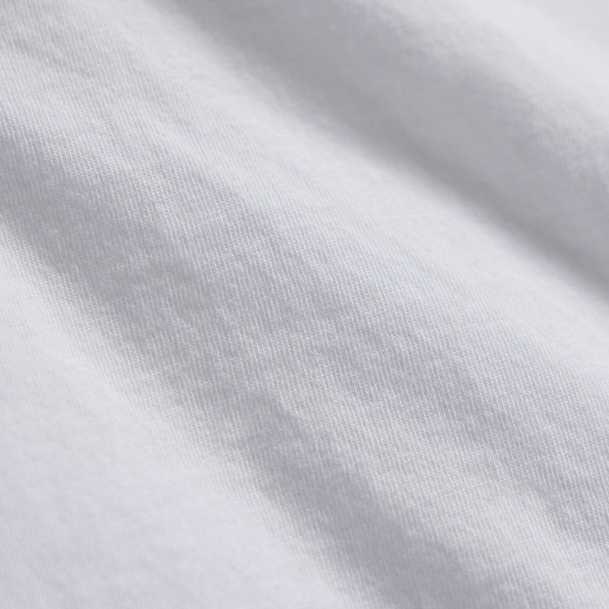 Short Sleeve Crew Neck in White | James Perse Los Angeles