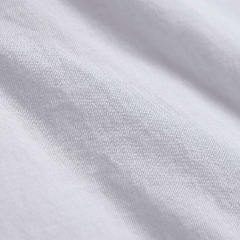 Short Sleeve Crew Neck - White