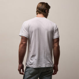 Short Sleeve Crew Neck in White | James Perse Los Angeles