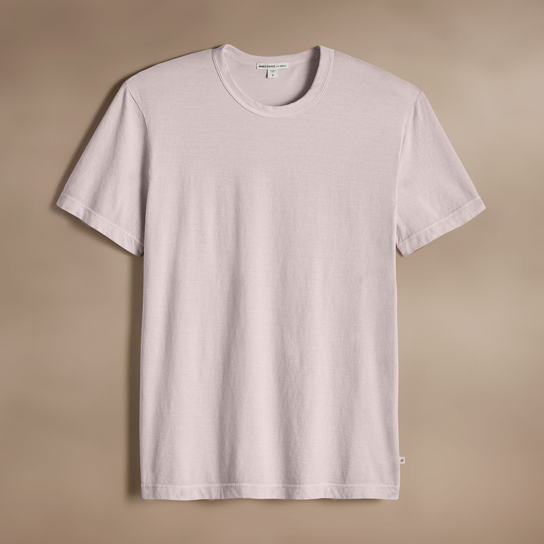 Short Sleeve Crew Neck - Zephyr Pigment | James Perse Los Angeles