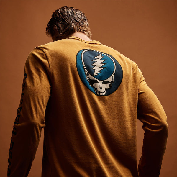 Grateful Dead Long Sleeve in Comet Pigment/Navy | James Perse Los Angeles