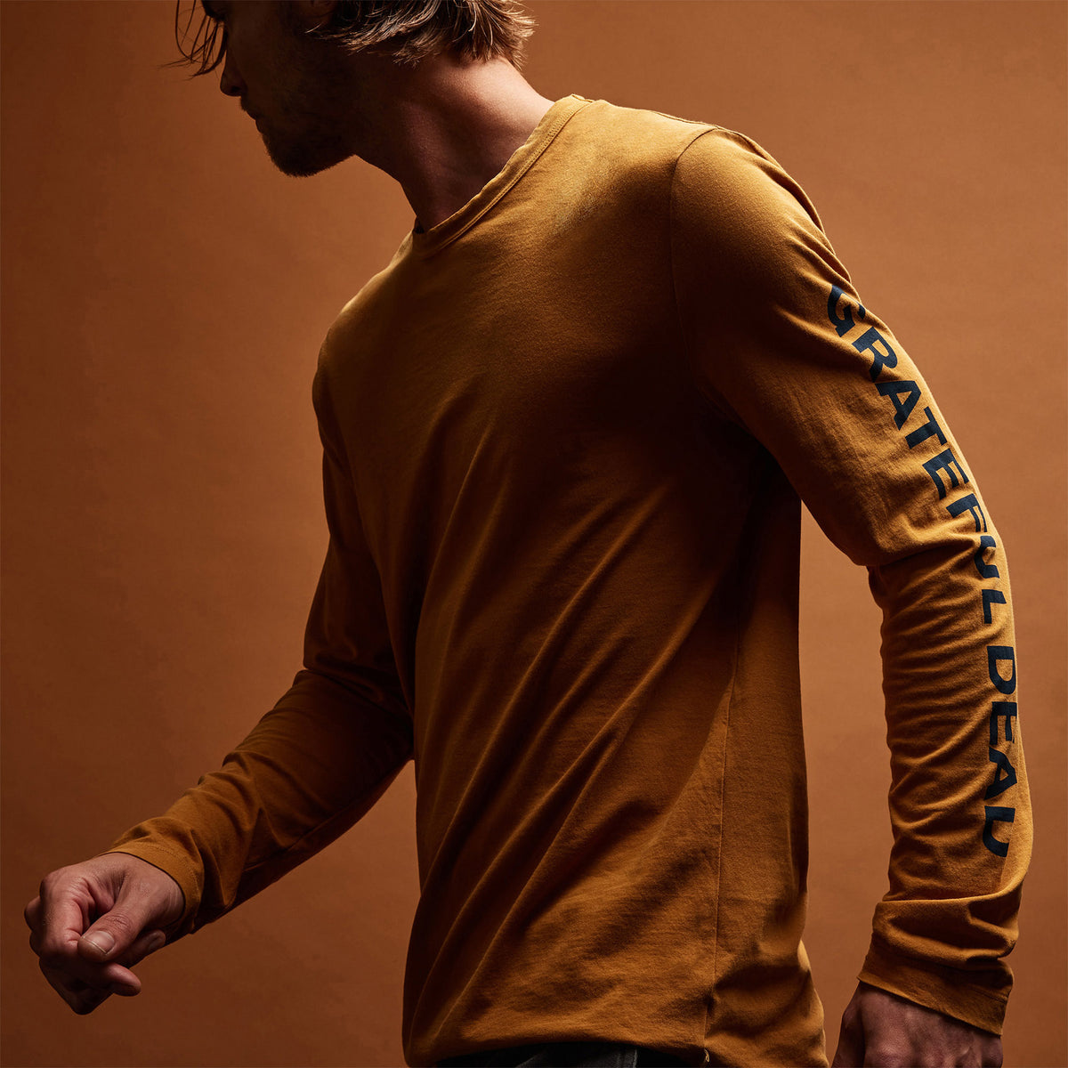 Grateful Dead Long Sleeve in Comet Pigment/Navy | James Perse Los Angeles