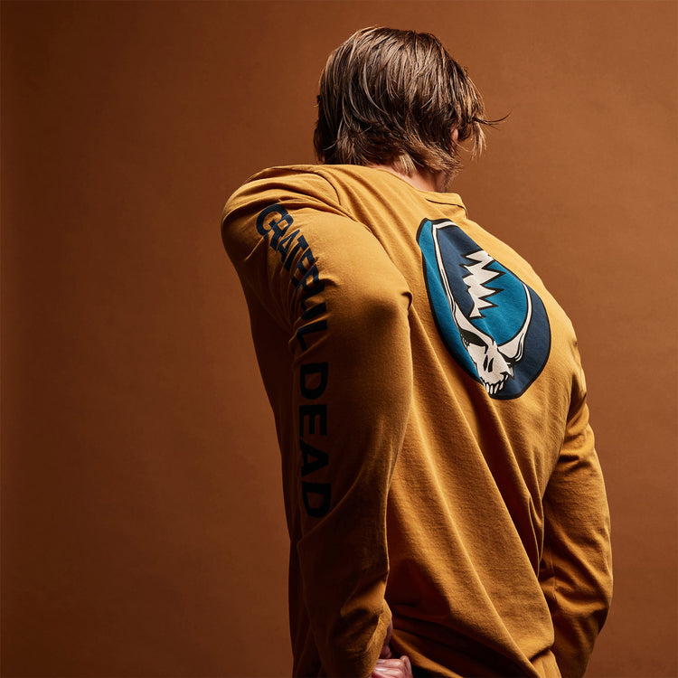 Grateful Dead Long Sleeve in Comet Pigment/Navy | James Perse Los Angeles