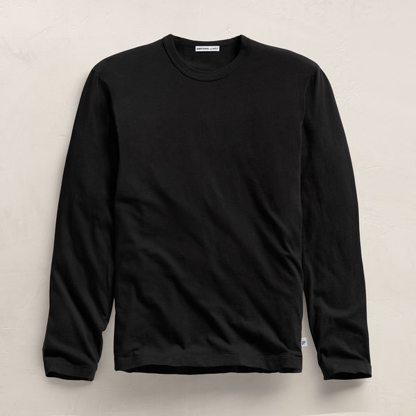 Long Sleeve Crew Neck - Black