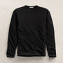 Long Sleeve Crew Neck in Black | James Perse Los Angeles
