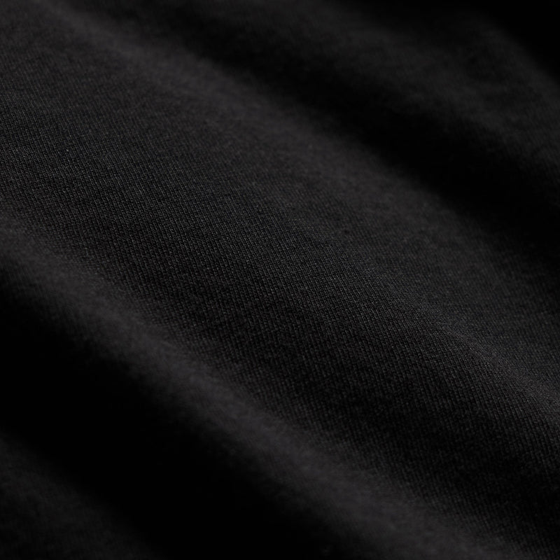 Long Sleeve Crew Neck in Black | James Perse Los Angeles