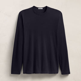 Long Sleeve Crew Neck in Deep | James Perse Los Angeles