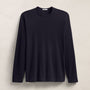 Long Sleeve Crew Neck in Deep | James Perse Los Angeles