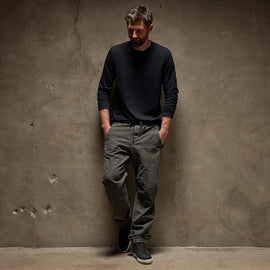 Long Sleeve Crew Neck in Deep | James Perse Los Angeles