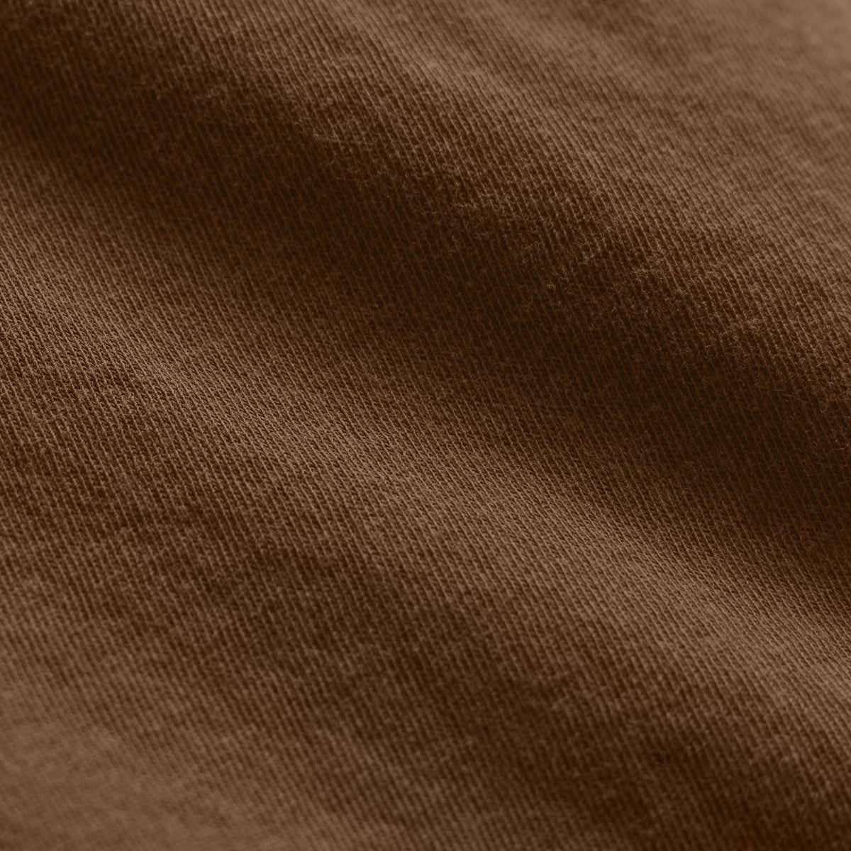 Long Sleeve Crew Neck in Gingerbread Pigment | James Perse Los Angeles