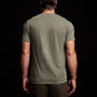 Short Sleeve V Neck in Alligator Pigment | James Perse Los Angeles