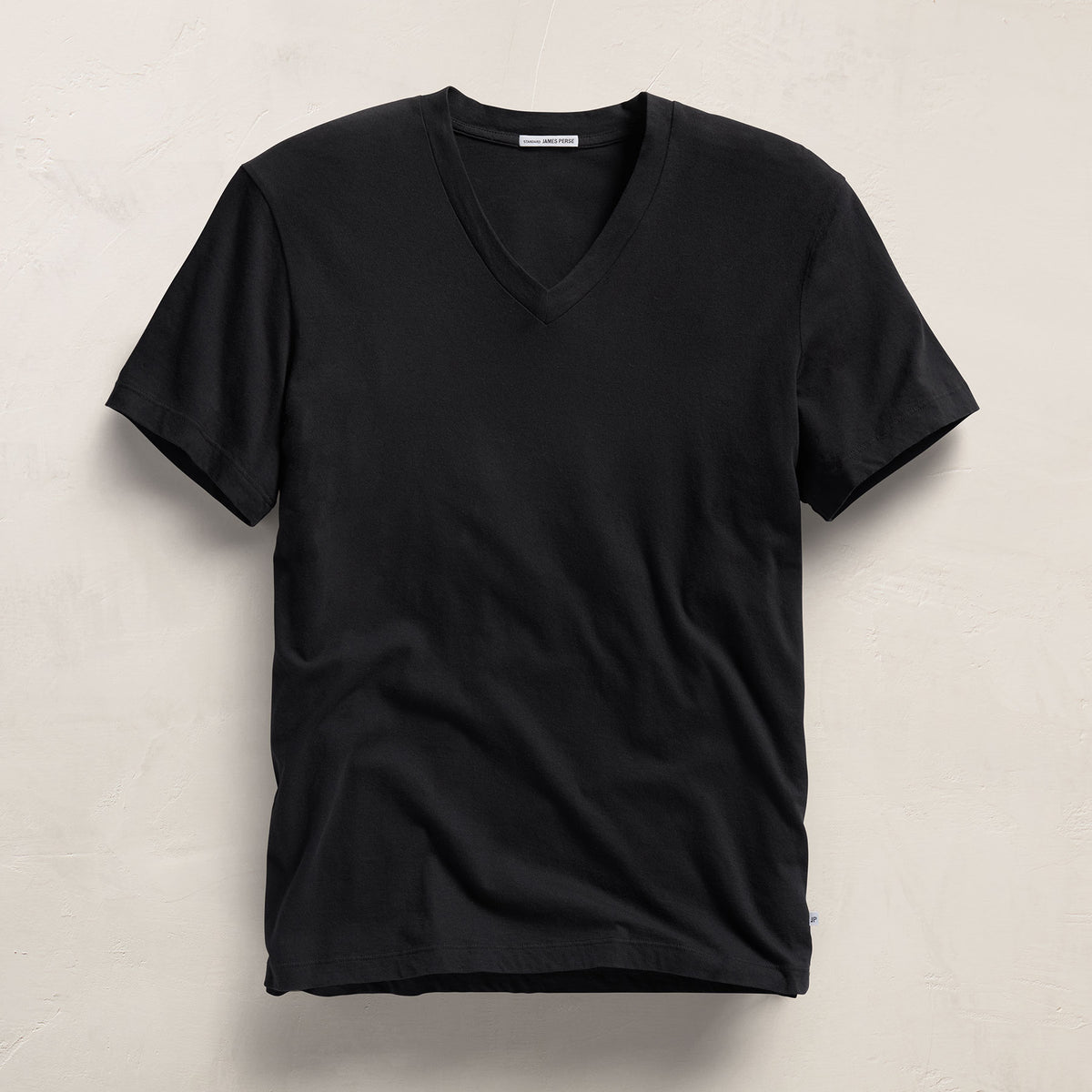 V Neck Made To Order T Shirts Short Sleeve V Neck Black James
