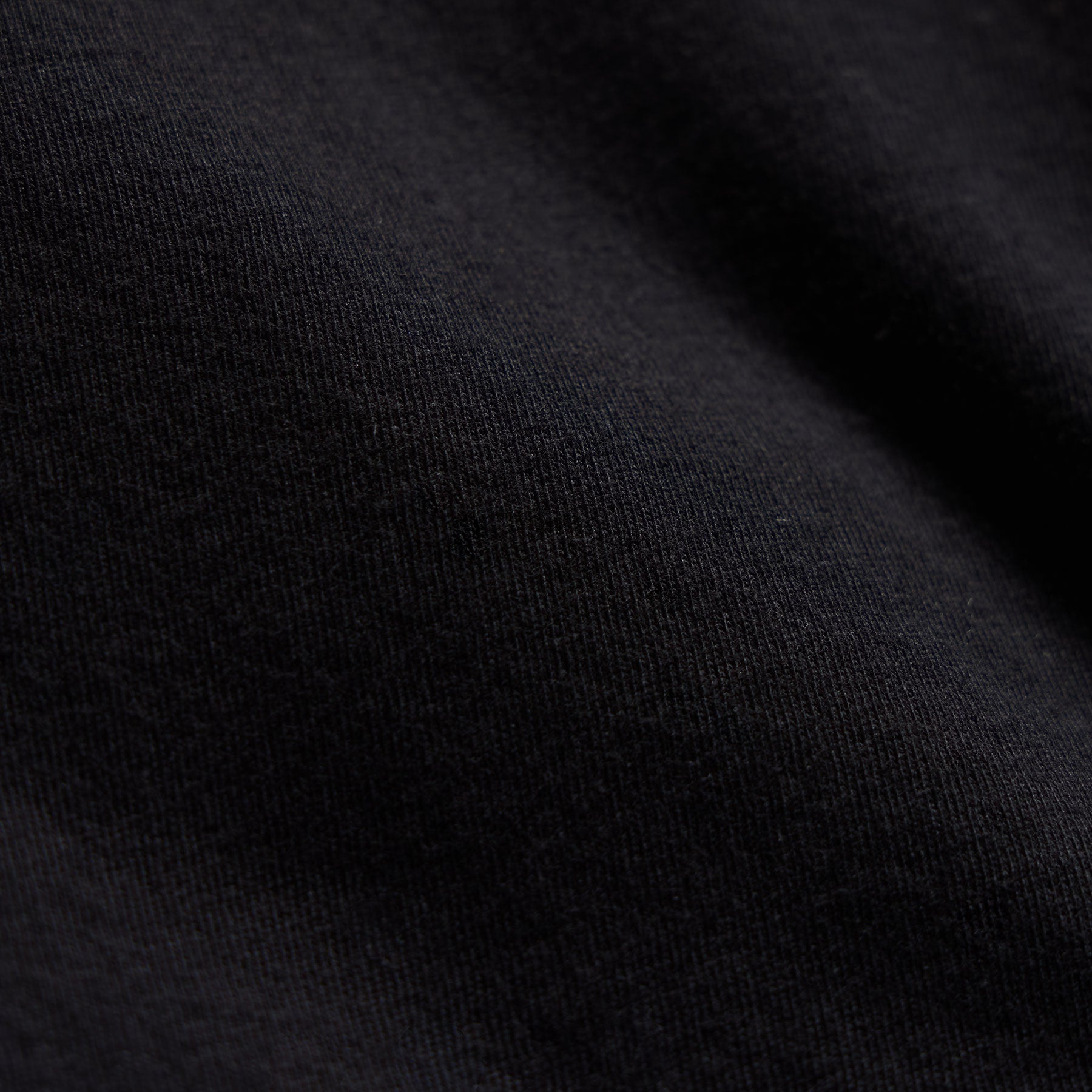 Short Sleeve V Neck in Black | James Perse Los Angeles