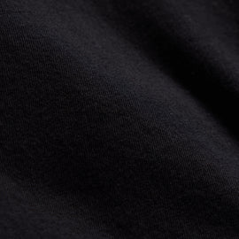 Short Sleeve V Neck in Black | James Perse Los Angeles