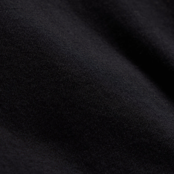 Short Sleeve V Neck in Black | James Perse Los Angeles