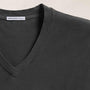 Short Sleeve V Neck in Carbon Pigment | James Perse Los Angeles