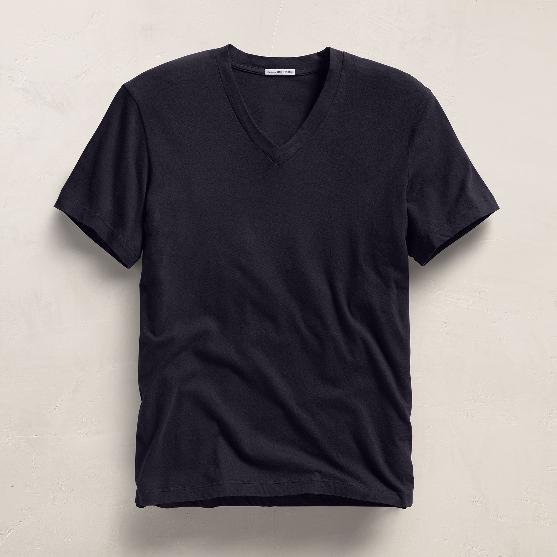 Short Sleeve V Neck in Deep | James Perse Los Angeles