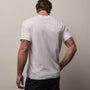 Short Sleeve V Neck in White | James Perse Los Angeles