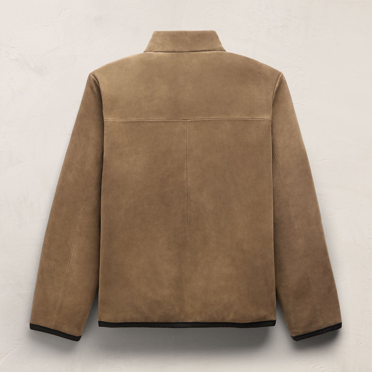 Suede Bomber Jacket - Coyote