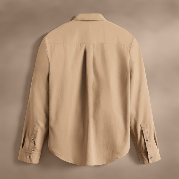 Matte Cabana Long Sleeve in Cashew | James Perse Los Angeles