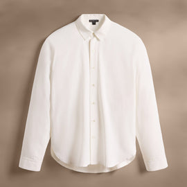 Matte Cabana Long Sleeve in White | James Perse Los Angeles