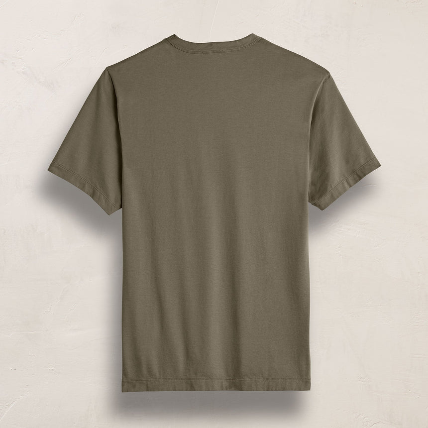 Heavy Luxe Jersey Crew in Birch | James Perse Los Angeles