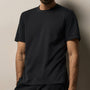 Heavy Luxe Jersey Crew in Black | James Perse Los Angeles