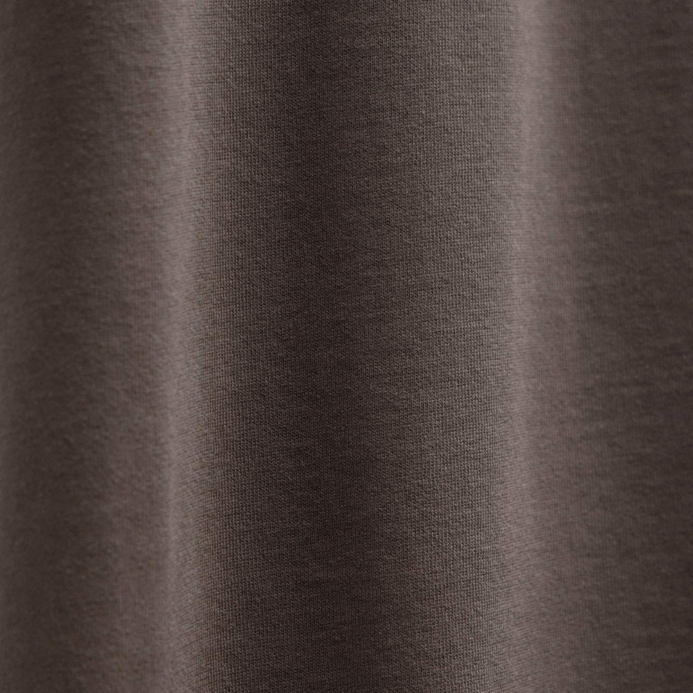 Heavy Luxe Jersey Crew in Dusty Brown | James Perse Los Angeles