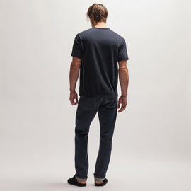 Heavy Luxe Jersey Crew in French Navy | James Perse Los Angeles