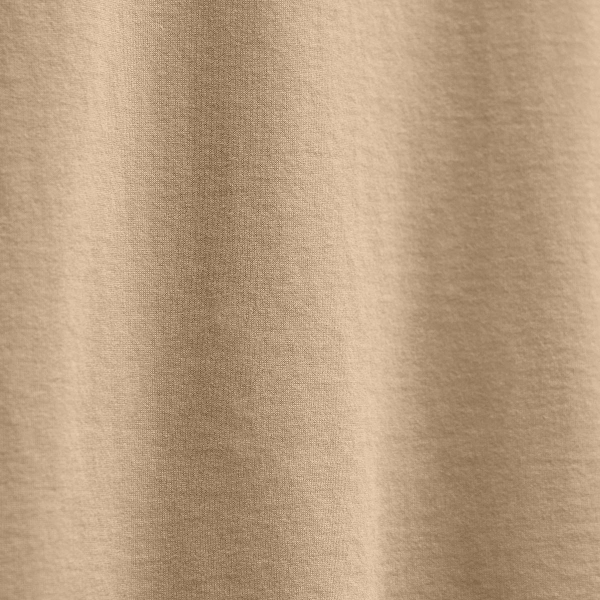 Heavy Luxe Jersey Crew in Light Khaki | James Perse Los Angeles