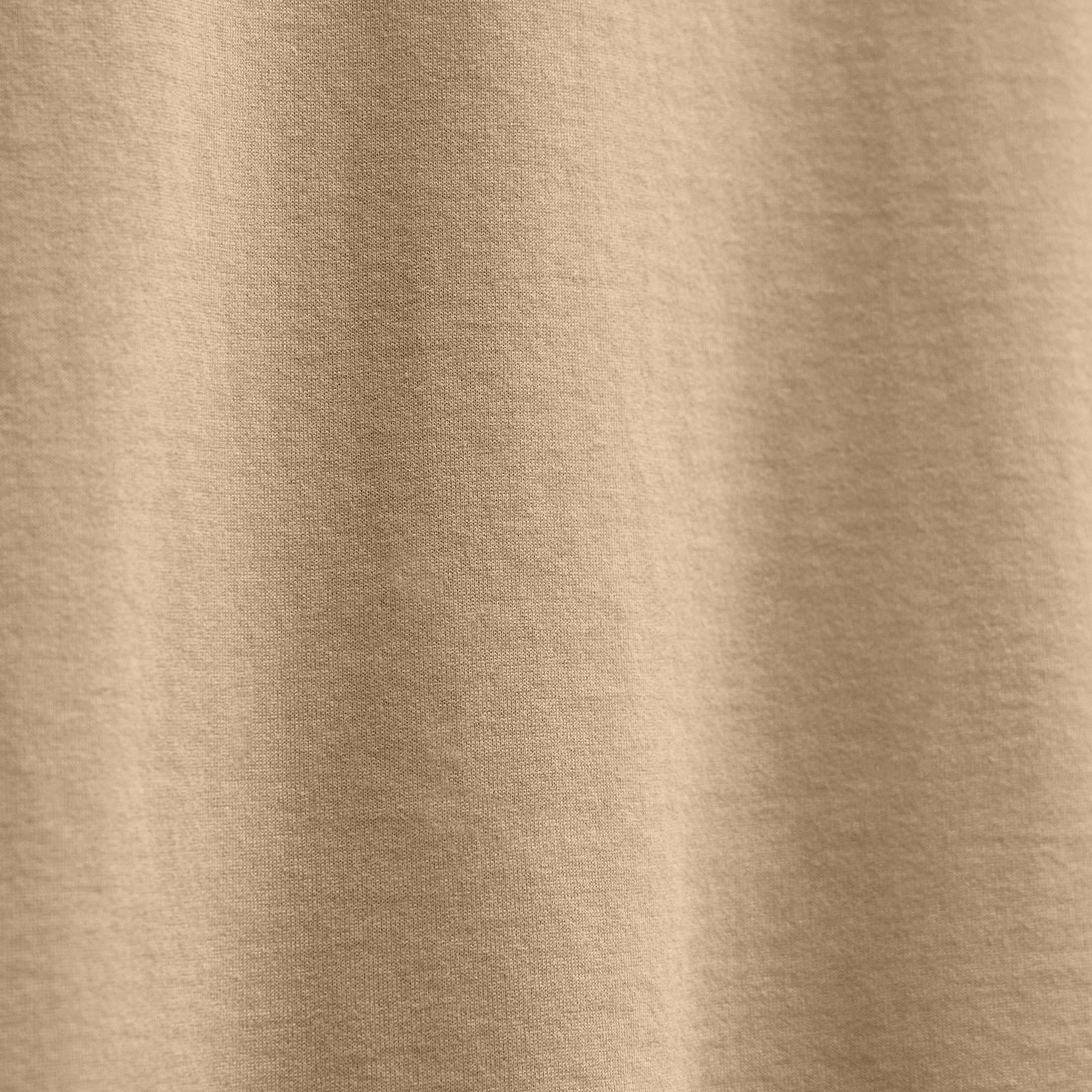 Heavy Luxe Jersey Crew in Light Khaki | James Perse Los Angeles