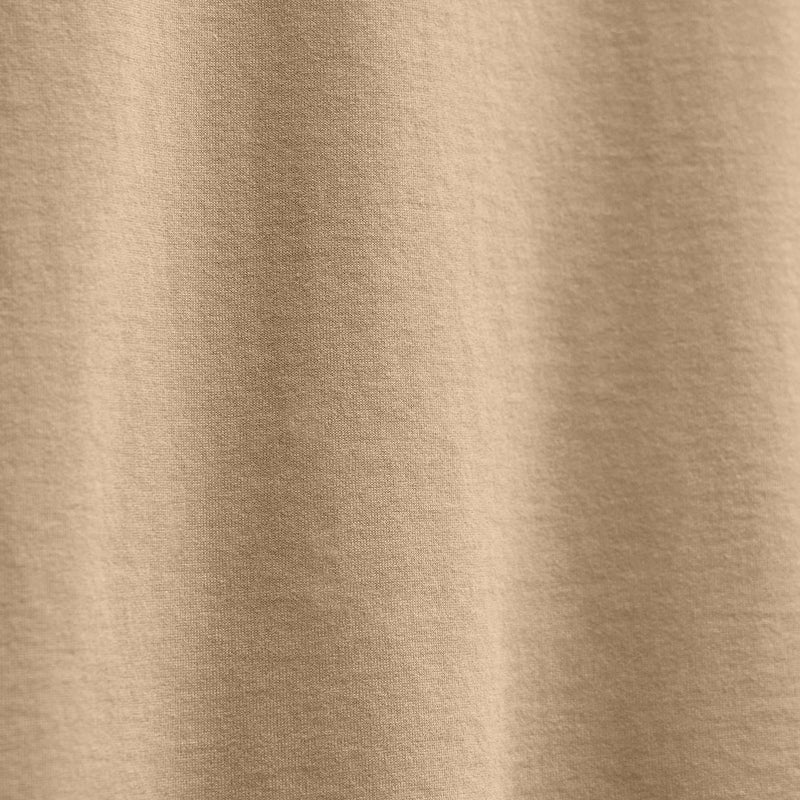 Heavy Luxe Jersey Crew in Light Khaki | James Perse Los Angeles