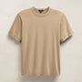 Heavy Luxe Jersey Crew in Light Khaki | James Perse Los Angeles