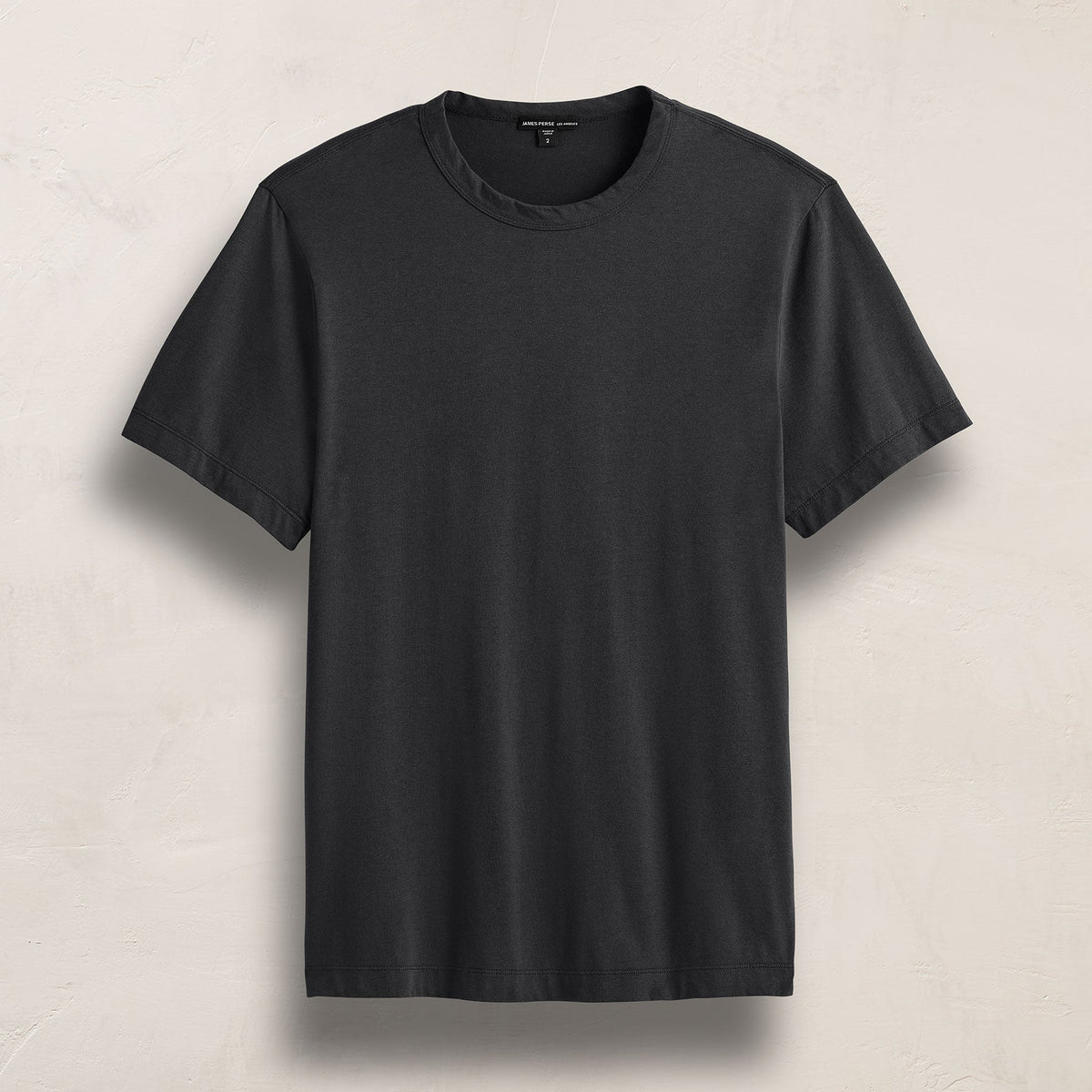 Heavy Luxe Jersey Crew in Magma | James Perse Los Angeles