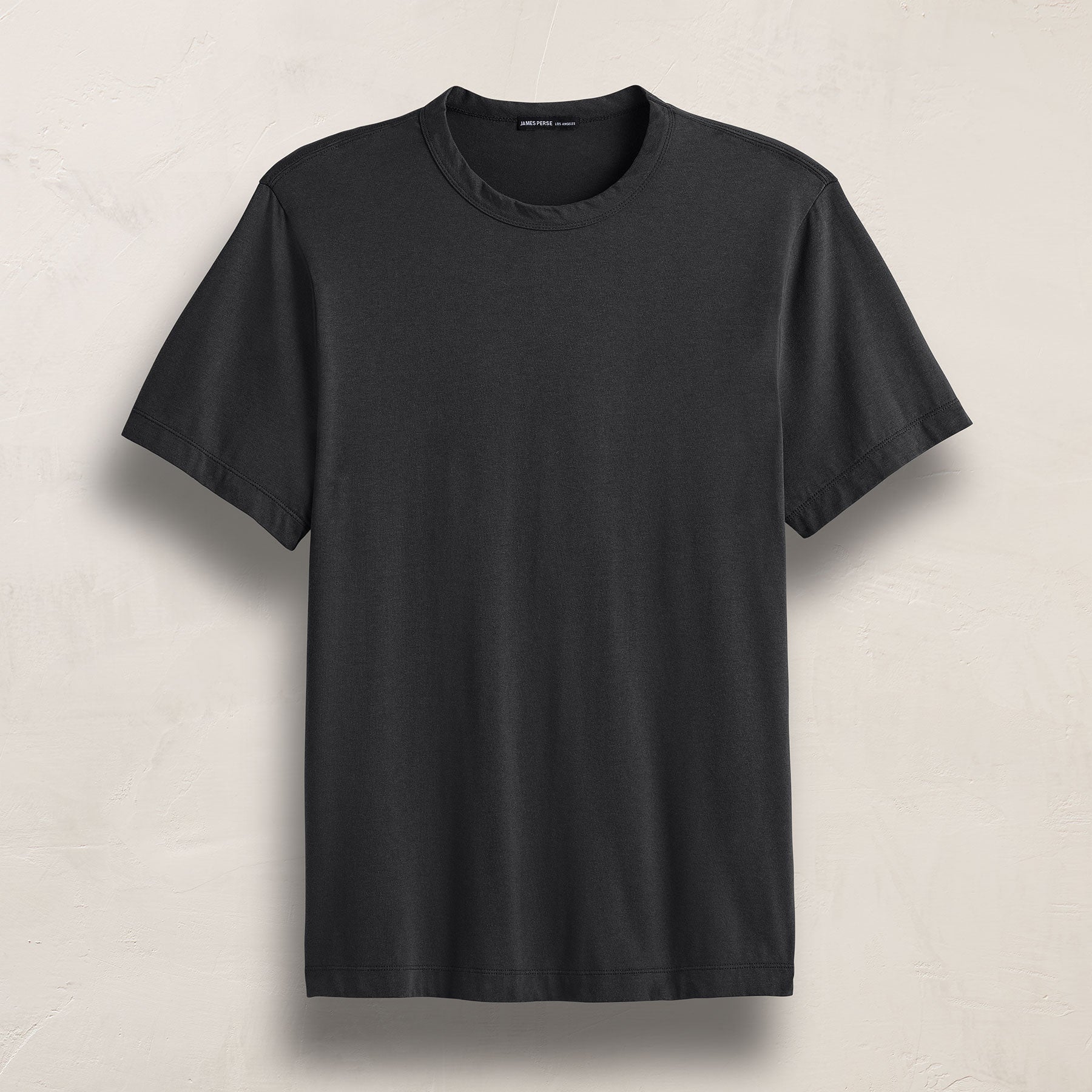 Heavy Luxe Jersey Crew in Magma | James Perse Los Angeles