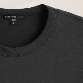 Heavy Luxe Jersey Crew in Magma | James Perse Los Angeles