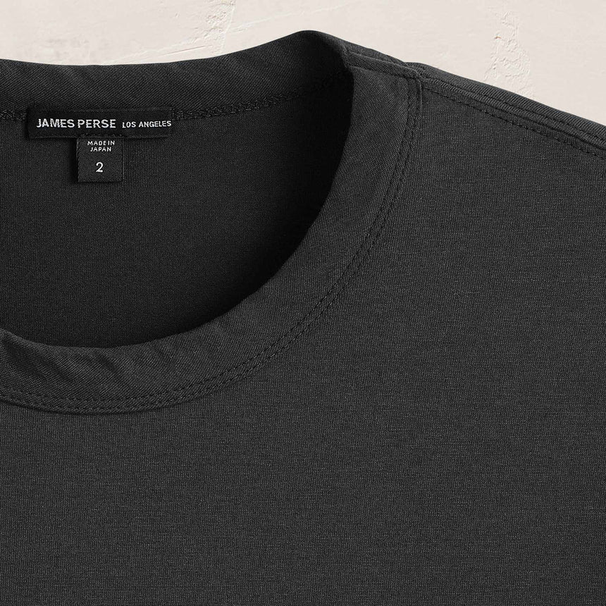 Heavy Luxe Jersey Crew in Magma | James Perse Los Angeles