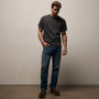 Heavy Luxe Jersey Crew in Magma | James Perse Los Angeles
