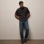 Heavy Luxe Jersey Crew in Magma | James Perse Los Angeles
