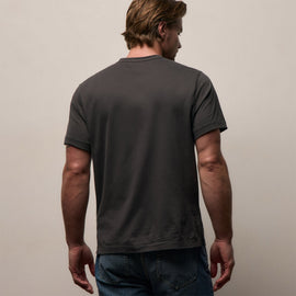 Heavy Luxe Jersey Crew in Magma | James Perse Los Angeles
