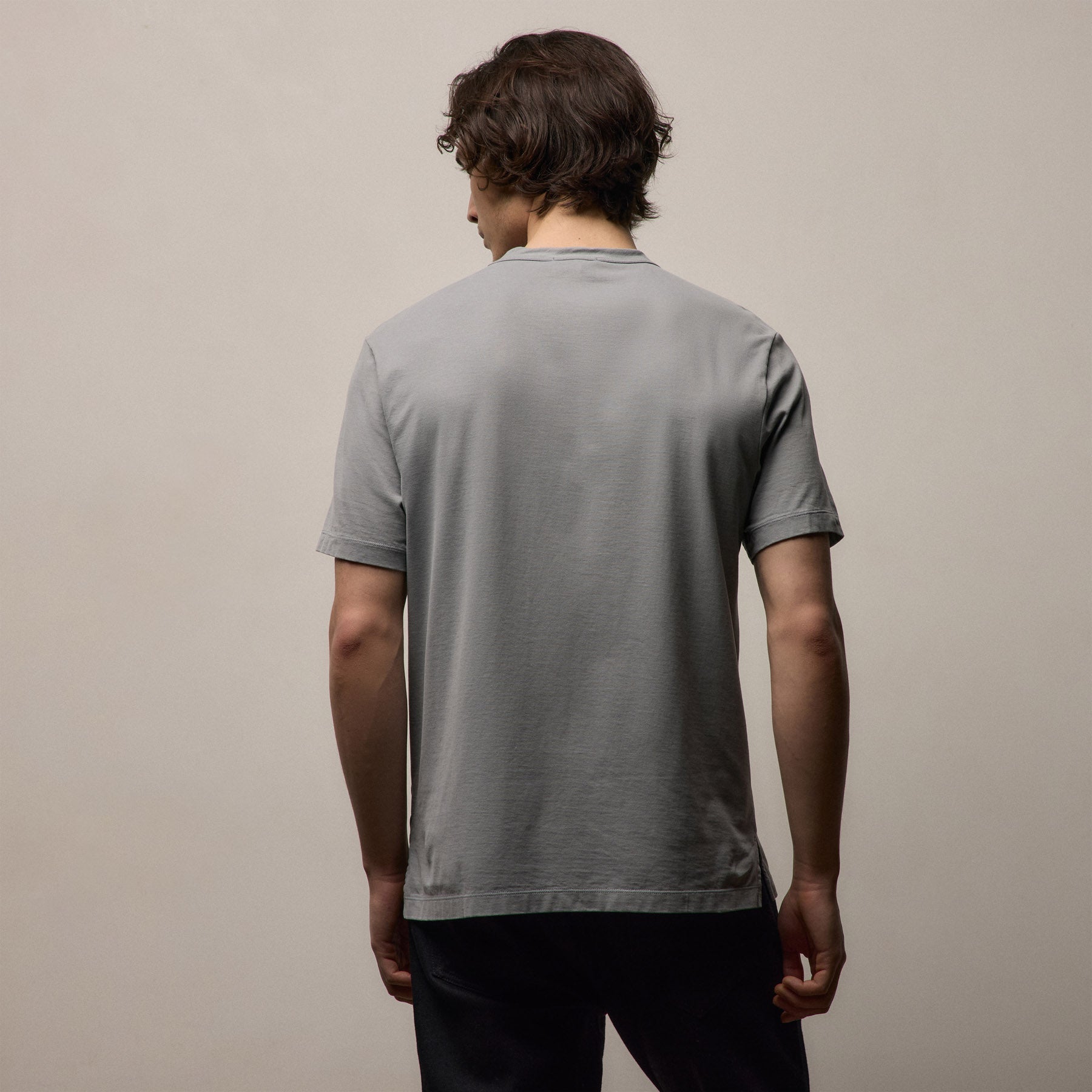 Heavy Luxe Jersey Crew in Ore | James Perse Los Angeles