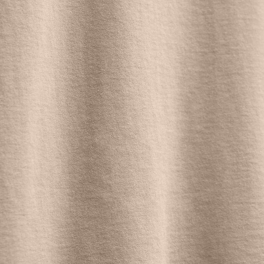 Heavy Luxe Jersey Crew in Stone | James Perse Los Angeles