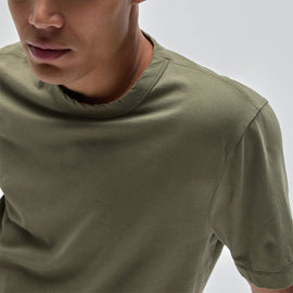 Heavy Luxe Jersey Crew in Trooper | James Perse Los Angeles