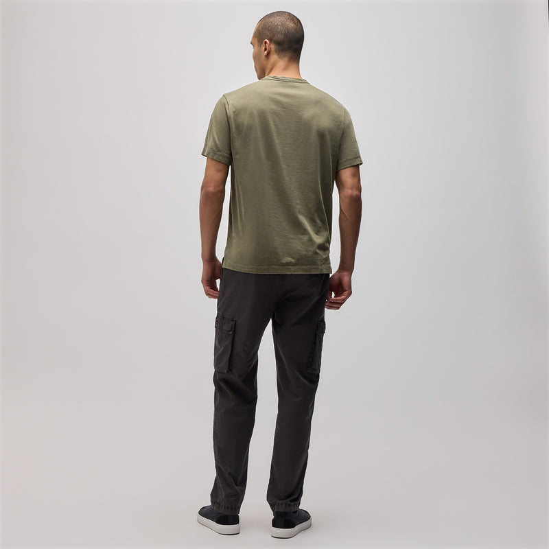 Heavy Luxe Jersey Crew in Trooper | James Perse Los Angeles