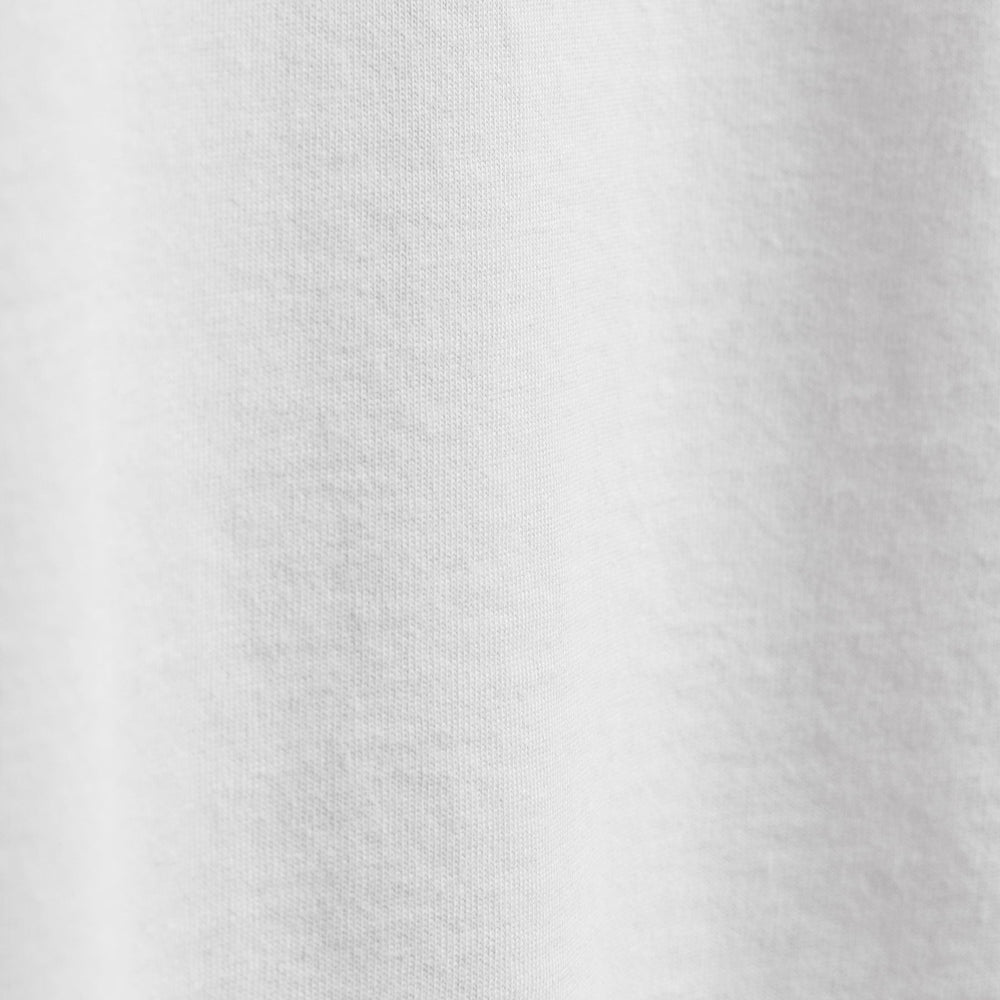 Heavy Luxe Jersey Crew in White | James Perse Los Angeles FLAT