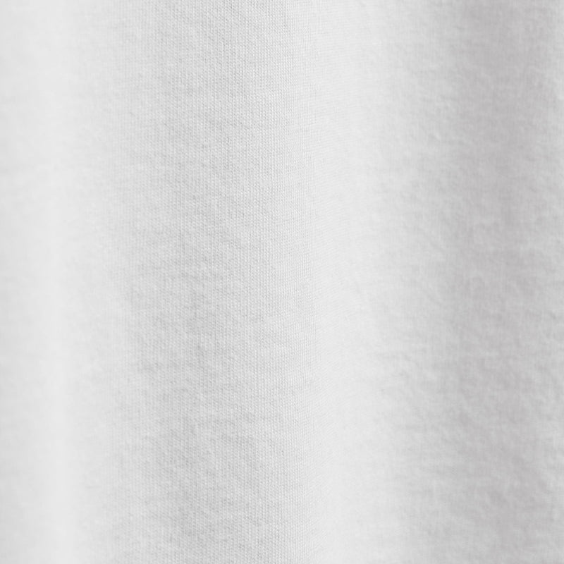 Heavy Luxe Jersey Crew in White | James Perse Los Angeles FLAT