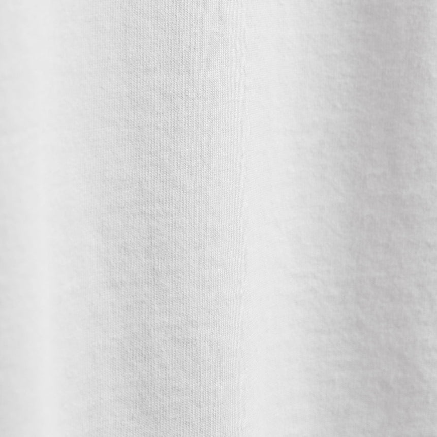 Heavy Luxe Jersey Crew in White | James Perse Los Angeles FLAT