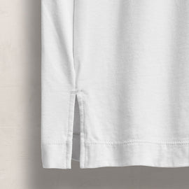 Heavy Luxe Jersey Crew in White | James Perse Los Angeles FLAT